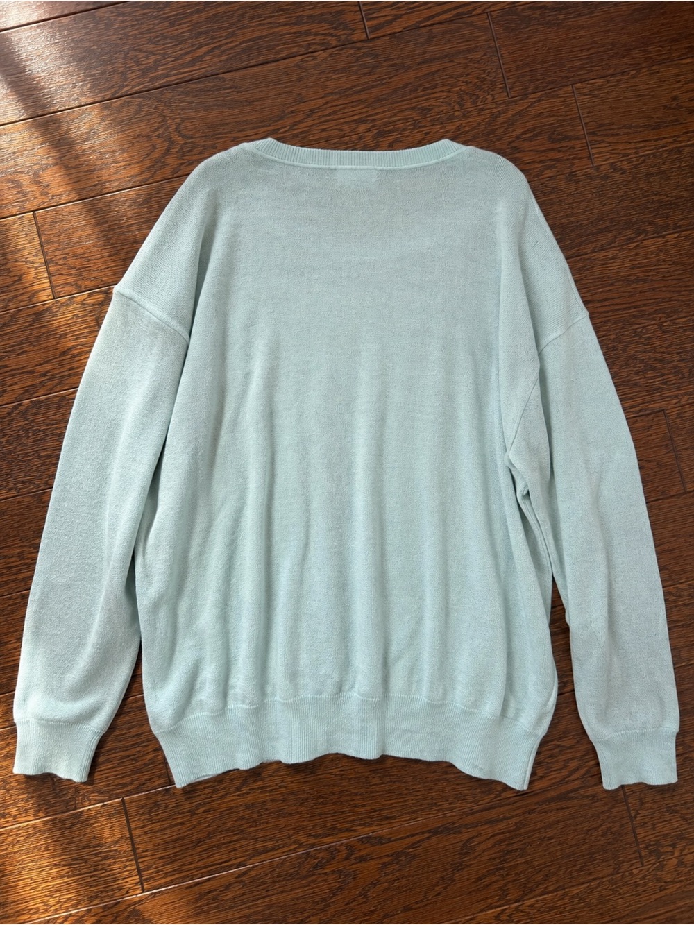 Korye 'Feeling Good' Mint Colored Women's Lightweight Sweater Sz 3X NWT - Picture 2 of 3